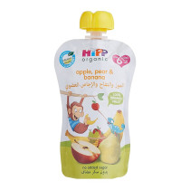 Hipp Organic Apple Pear Banana Puree Natural And Wholesome Product, 100G