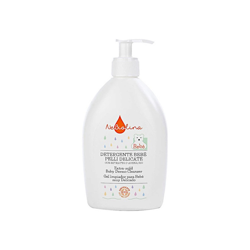 Nebiolina Organic Extra-Mild Baby Dermo Cleanser Moisturizing