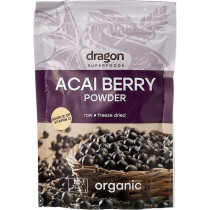 Dragon Superfoods Organic Acai Berry Powder Freeze Dry, 75G