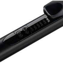 BaByliss Hair Curler, 25mm Barrel For Versatile Styling, 6Temperature Settings For Customization and Rapid Heat-up Time, Ceramic Coating For Smooth Curls With Advanced Temperature Control, C451SDE(Black)