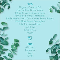 Love Beauty And Planet Blue-Green Algae And Eucalyptus Marine Moisture Conditioner Clean Oceans Edition, 400Ml