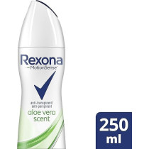 Rexona Women Antiperspirant Deodorant Spray, Aloe Vera, Motionsense, 48H Protection, 200 Ml