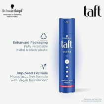 Schwarzkopf Taft Ultra Hair Lacquer Spray Multicolour Strong Hold, 250Ml