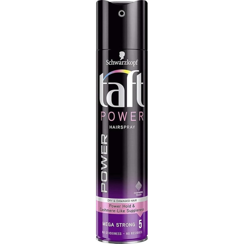 Schwarzkopf Taft Hairspray Power, Hold 5, 250 Ml