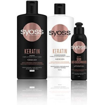 Syoss Keratin Shampoo Frizz Control Smoothness And Shine, 440Ml