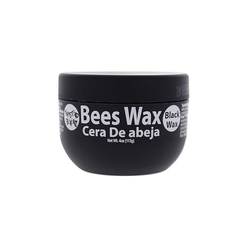 Ecostyler Twisted Beez Wax Black Moisture And Shine, 4Oz, 113G