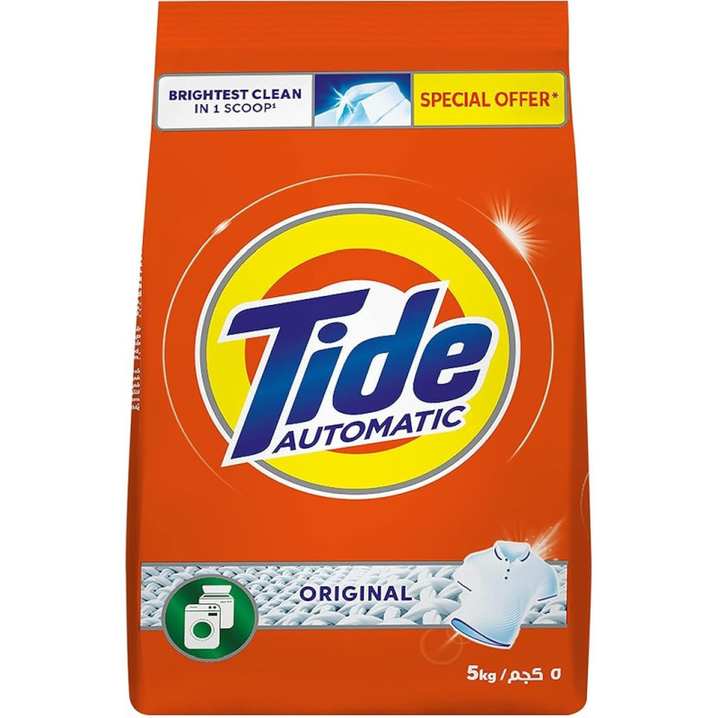 Tide Washing Powder Powerful Stain Removal, 5Kg