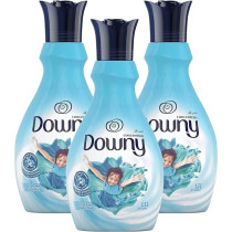 Downy Concentrate Fabric Softener Valley Dew, 1.5L, Triple Pack