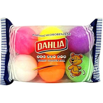 Dahlia Long Lasting Air Freshening Toilet Ball, 6S K-32