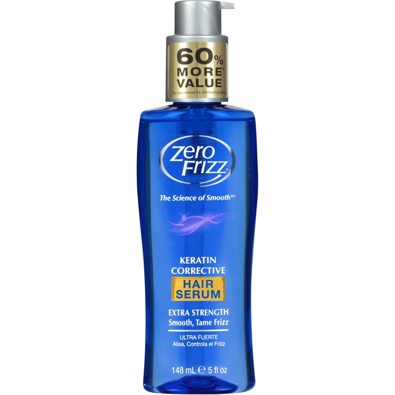 Zero Frizz Hair Serum Keratin Corrective, 148 Ml, 6 Pack