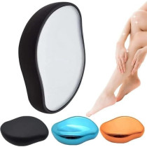 Mega Comms Crystal Hair Eraser, Plus A Free Exfoliator Patch Included Natural Remover Stone Magic Epilator Nano Silky Smooth Skin Men And Women, Colour Health Vitality Wellbeing Summer Winter