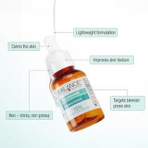 Balance Active Formula 15 Percentage Niacinamide Blemish Recovery Serum, 30 Ml, Contains 15 Percentage Niacinamide Which Targets Blemish Prone Skin And Improves Skin Texture, Dermatologically Tested