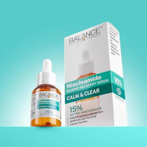 Balance Active Formula 15 Percentage Niacinamide Blemish Recovery Serum, 30 Ml, Contains 15 Percentage Niacinamide Which Targets Blemish Prone Skin And Improves Skin Texture, Dermatologically Tested