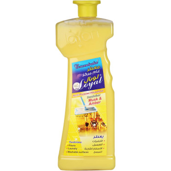 Loyal Concentrated Multi Purpose Deodorizer With Musk And Amber Scent, 700 Ml