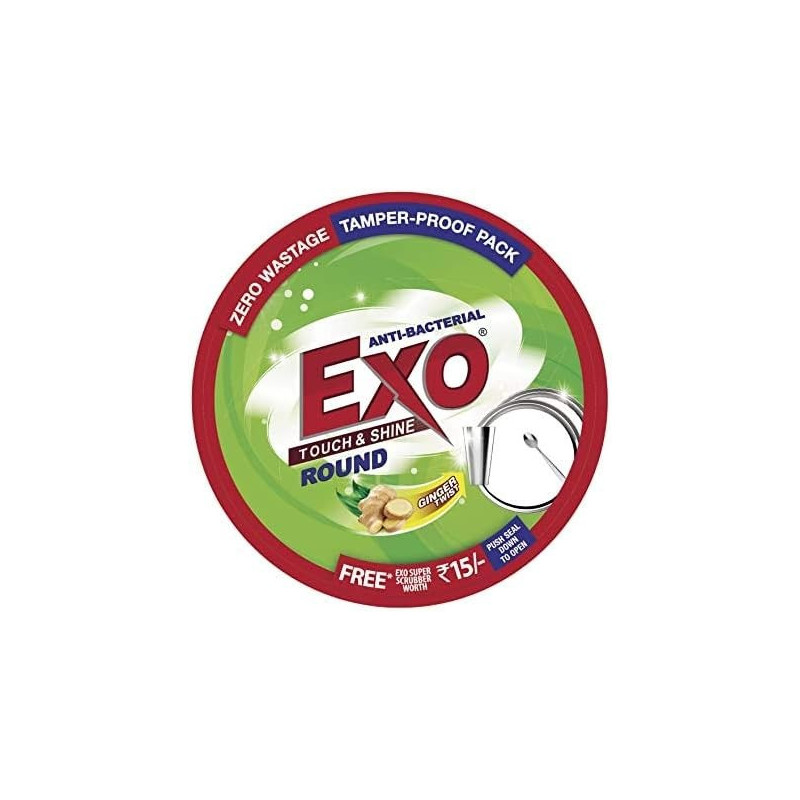 Exo Touch And Shine Round Dish Shine, 250 Gram