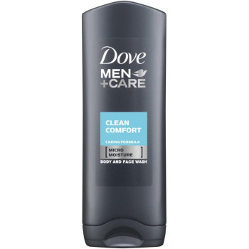 Dove Men Plus Care Clean Comfort Body And Face Wash, 250 Ml