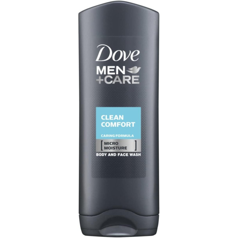 Dove Men Plus Care Clean Comfort Body And Face Wash, 250 Ml