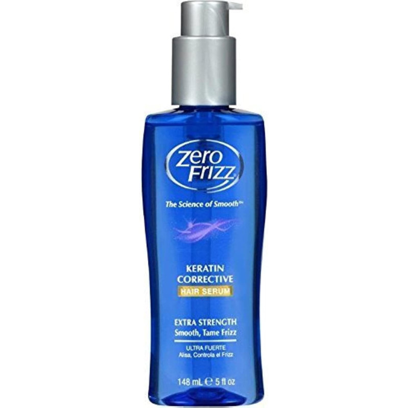 Zero Frizz Corrective Hair Serum Bottle With Keratin, Pack Of 3, 148 Ml