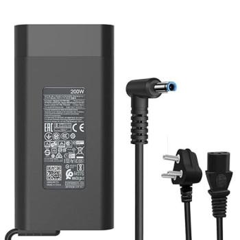 200W Laptop Charger For HP Studio G9 G10 G4 ZBook 17 G6 G5 G4 G3 G2 Create G7 HP Pavilion Gaming 15 16 17 15t 17t Business Laptop AC Adapter Power Cord