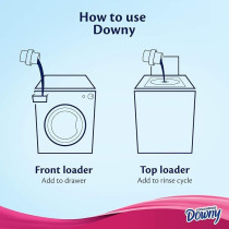 Downy Valley Dew Concentrate Fabric Softener, 3 Litre