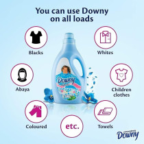 Downy Valley Dew Concentrate Fabric Softener, 3 Litre
