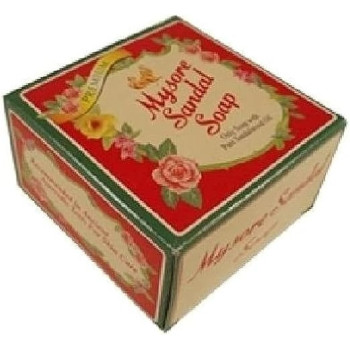 Mysore Sandal Soap, 150 Gram, Pack Of 4, Multicolour