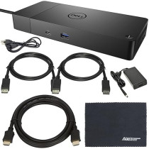 Dell Performance Dock WD 19S WD19S Docking Station, WD19S130W, With 130W Power Adapter And 90W Power Delivery Plus ZoomSpeed Essentials Kit