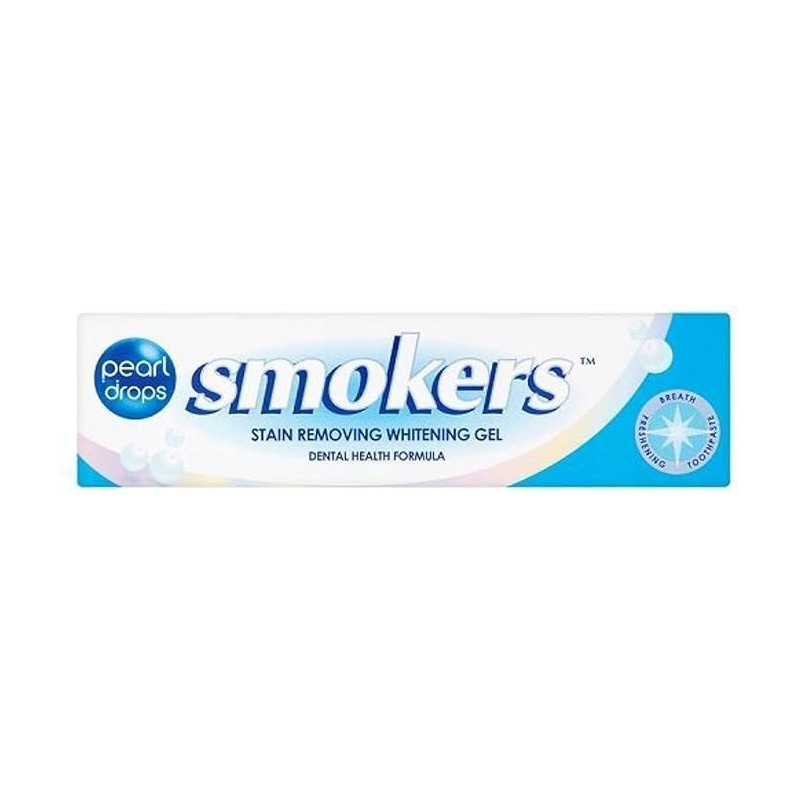 Pearl Drops Smokers Stain Removing Whitening Gel, 50 Ml, Toothpaste