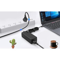 65W 45W USB C Laptop Charger For Lenovo ThinkPad Yoga T14 T14s T15 T480 T480s T490 T490s T580 T590 L13 E15 Thinkbook 13s 14 14s 15 G2 Chromebook C330 S330 100e 300e 500e AC Adapter Power Supply Cord