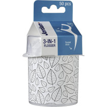 Jordan 3-In-1 Flosser Box, 50 Pieces