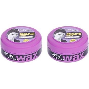 Gatsby Styling Ultimate And Shaggy Wax, Set Of 2, 75G
