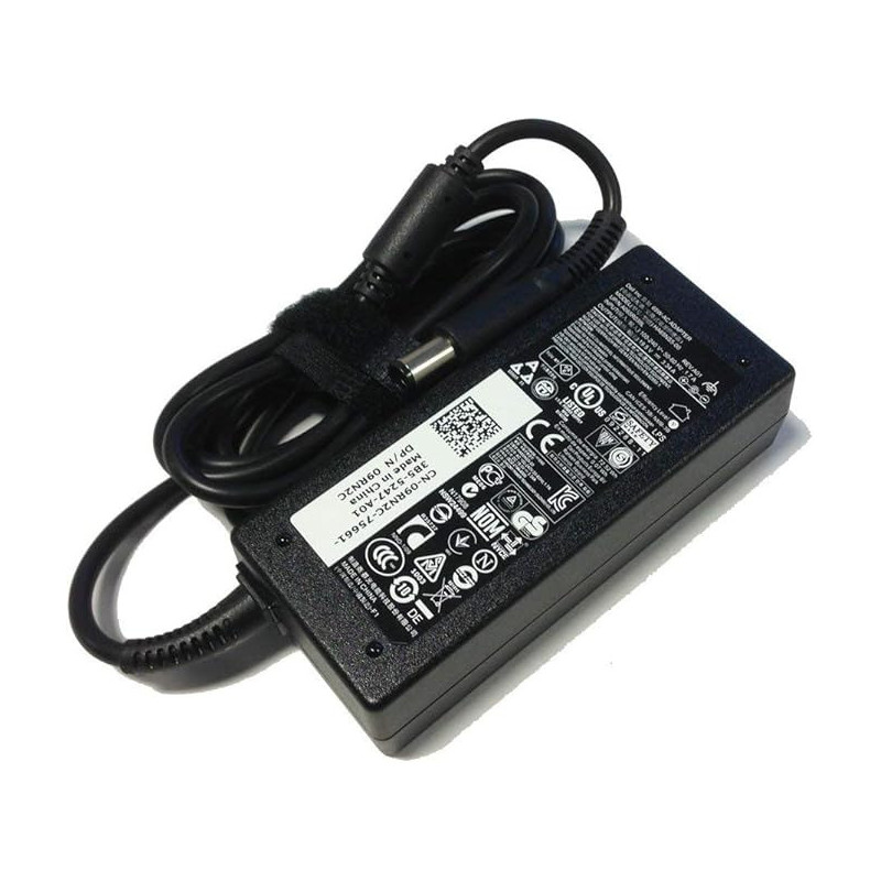 Dell 65W, 19V, 3.34A Replacement Charger, Black Colour