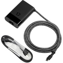 Hp 65W Laptop Usb Charger Hp Elitebook x360 1030 630 745 835 840 845 860 Hp Zbook 14uG5 Firefly 14 15 16 Probook 440 450 455 460 Hp Envy x360 17 Spectre x360 Type C 3.25 Ac Adapter, Black, SL195334