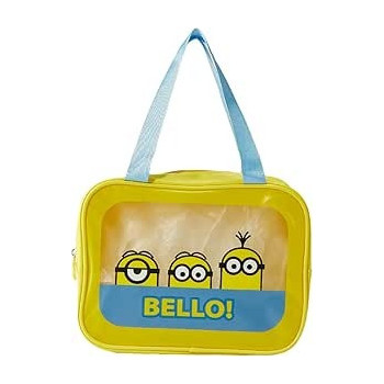 Miniso Minions Collection Storage Bag, Travel Storage Bag For Luggage, Yellow