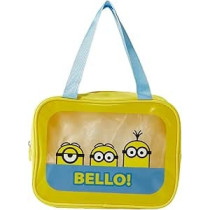Miniso Minions Collection Storage Bag, Travel Storage Bag For Luggage, Yellow