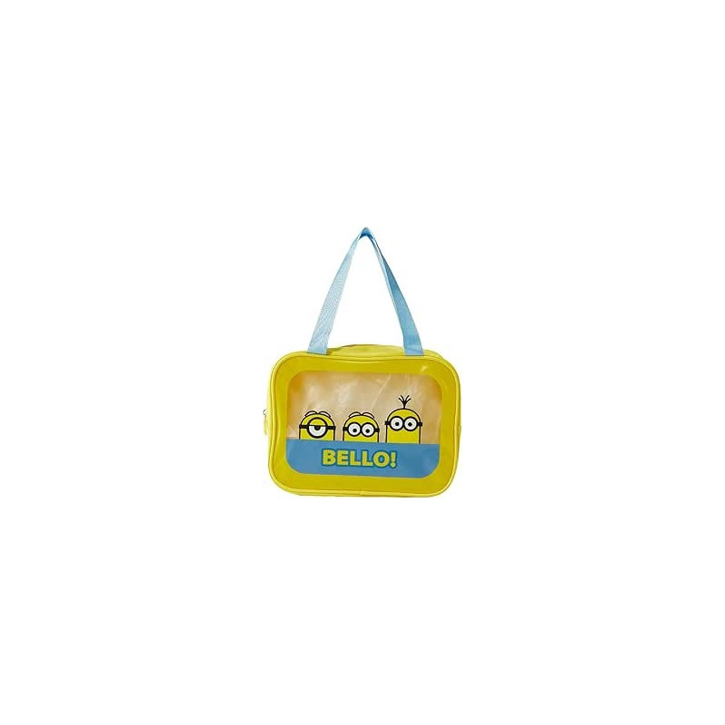 Miniso Minions Collection Storage Bag, Travel Storage Bag For Luggage, Yellow