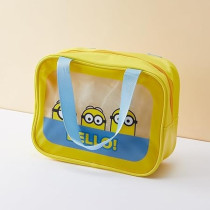 Miniso Minions Collection Storage Bag, Travel Storage Bag For Luggage, Yellow