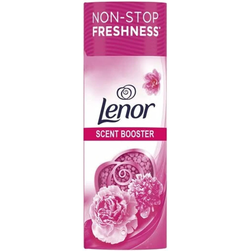 Lenor In Wash Booster Fabric Softener Beads Pink Blossom Scent, 176 Grams