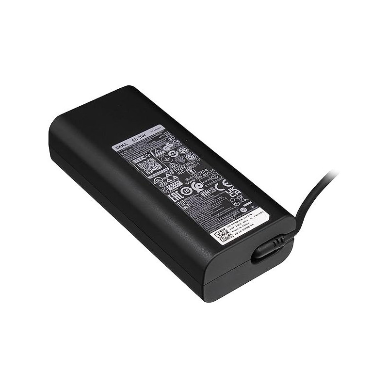 Dell Usb-C Ac Adapter 65 Watt New For Dell Latitude 11 (3120), Black
