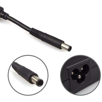 Dell Genuine Original 90W Ac Adapter Charger Power Supply And Uk Mains Cable For Studio 15, Studio 1555, Studio 17, Black, 492-BBUW