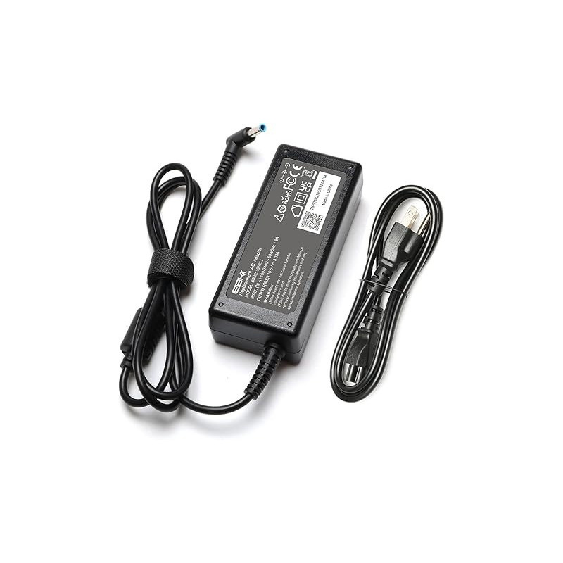 Ebkk 65W Laptop Charger For Hp Elitebook Charger 840 850 845 830 820 G9 G8 G7 G6 G5 G4 G3/Probook 450 430 440 446 455 470 640 650 745 735 725 755 Power Cord, Black, DL65195333