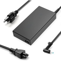 Nlilitong 120W 6.15A Charger For HP USB-C Dock G5 5TW10UT 5TW10AA 5TW10AAABB 5TW10UTABA USB-C/A Universal Dock G2 5TW13AA 710415-001 L41856-001 Laptop Charger, Black, ADP195061M