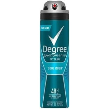 Degree New Look Motionsense Cool Rush Dry Spray, 112 ml