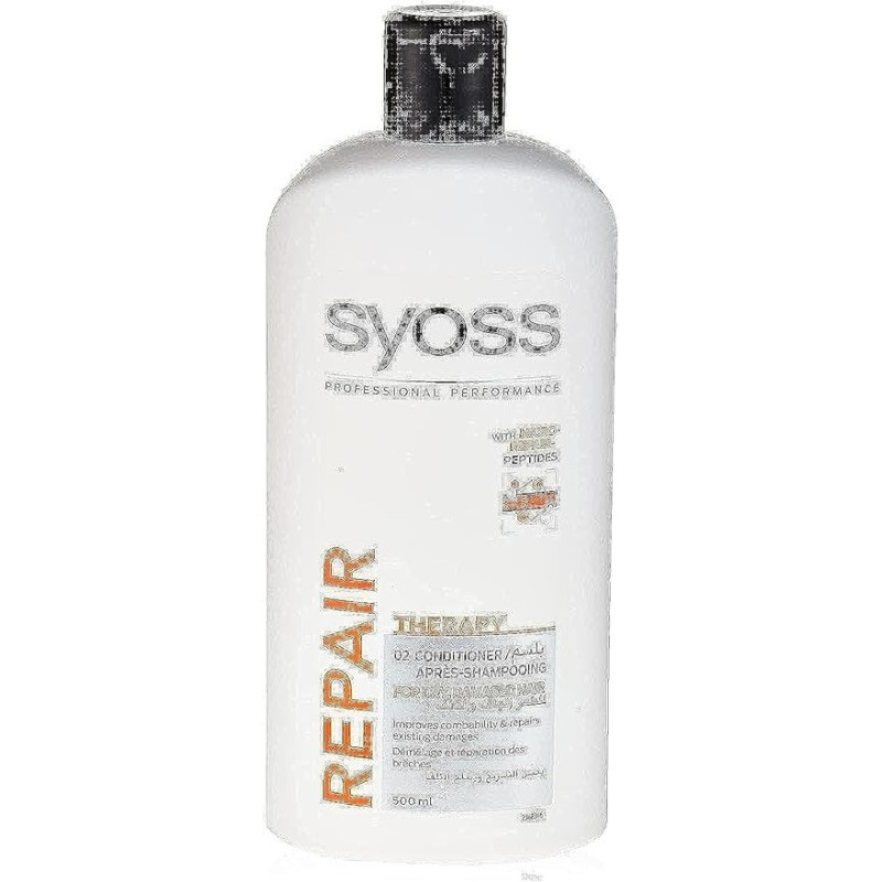 Syoss Repair Conditioner For Dry And Damaged Hair, 500 ml