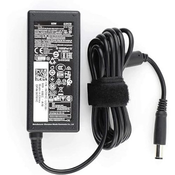 Hubei 65W AC Adapter Laptop Charger Dell Chromebook 3120 3180 3189 P22T P26T Latitude E7240 E7270 E7280 E7440 E7450 E7470 E7480 E5430 E54500 E5450 E5470 E5470 E5480 E5580, 19.5V, 3.34A, Black, LA65NS2-01