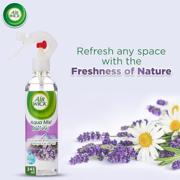 Air Wick Air Freshener Aquamist Wild Lavender And Mountain Breeze, 345 ml