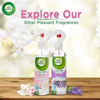 Air Wick Air Freshener Aquamist Wild Lavender And Mountain Breeze, 345 ml