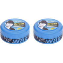 Gatsby Styling Hard And Free Wax For Men, Set Of 2, 75 Grams