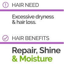 Novex Super Aloe Vera Organic Shampoo And Conditioner Set, 300 ml