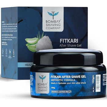 Bombay Shaving Company Men's Fitkari After Shave Gel, 100 Grams